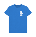 Bright Blue Printed T-shirt Front