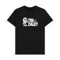 Black Printed T-shirt Front