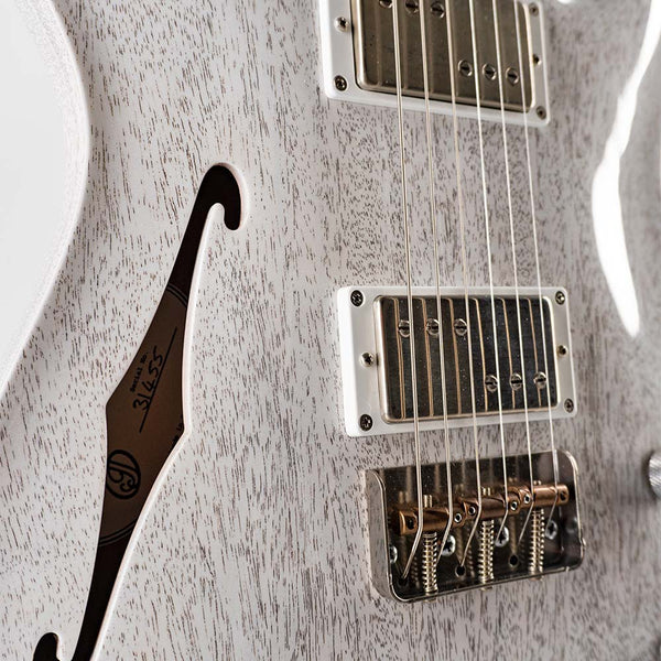 Oz-T Carved Top Semi-Hollow - Grained Blonde - #31455