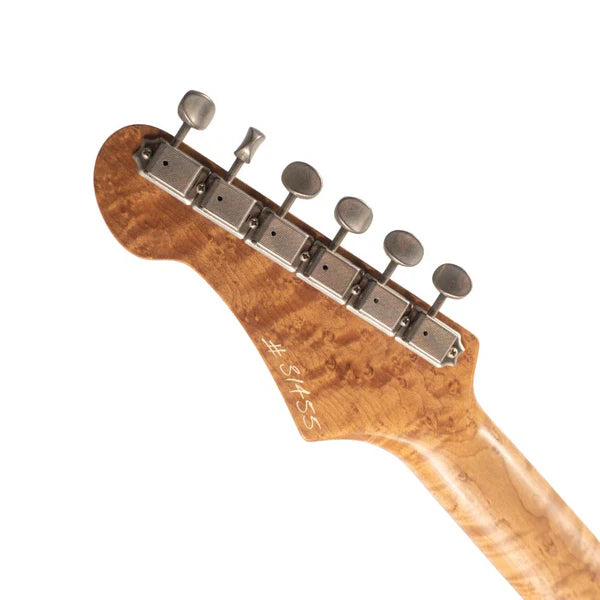 Oz-T Carved Top Semi-Hollow - Grained Blonde - #31455