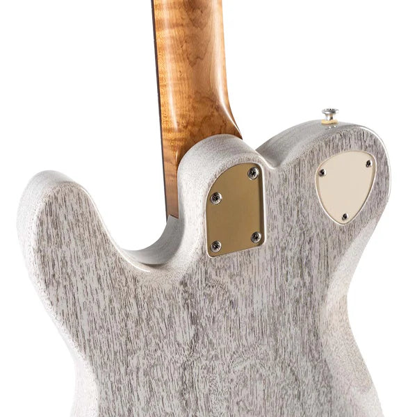 Oz-T Carved Top Semi-Hollow - Grained Blonde - #31455
