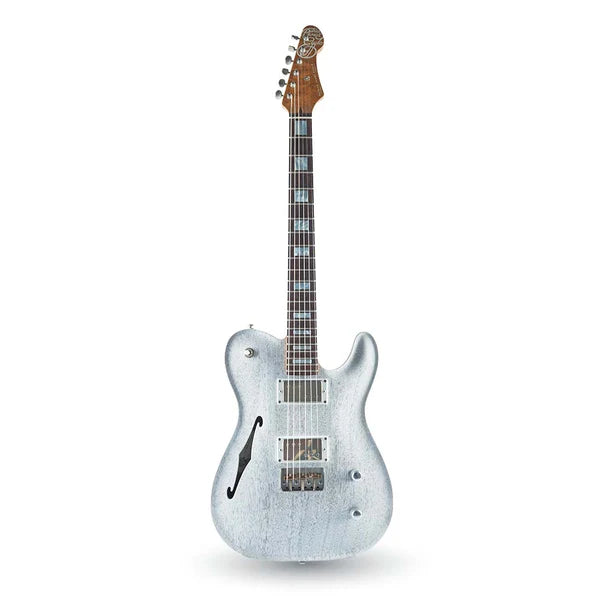 Oz-T Carved Top Semi-Hollow - Grained Blonde - #31455