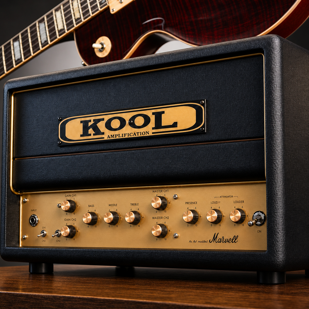 KOOL Amplification The Hot Modded Marvell Guitar Amplifier