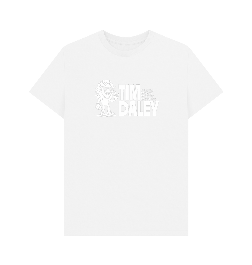 White Printed T-shirt Front
