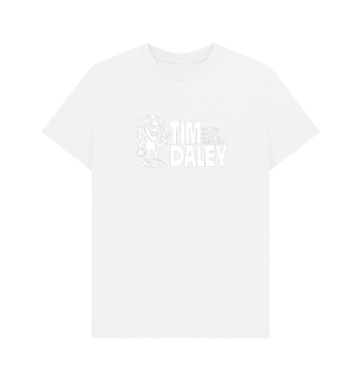 Plain Tee in Black – Tim Daley Guitar